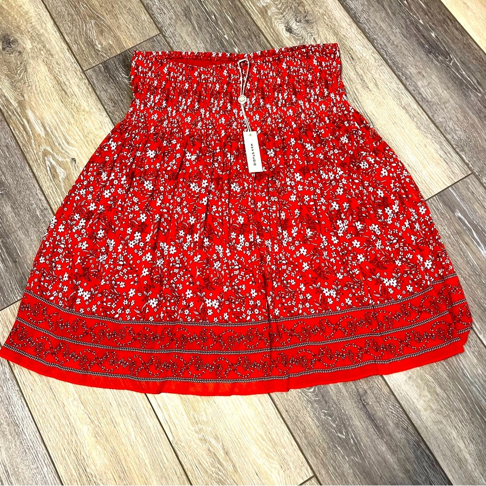 NEW!  Max Studio Floral Skirt